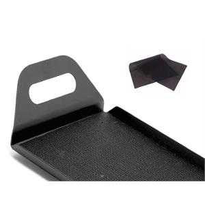 Anti-sklimatte sort silikon til brett A B:145mm L:265mm 