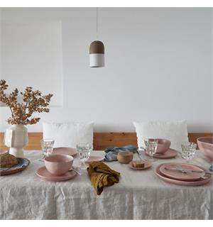 LIVIA tallerken oval 150x120mm, Rosa Steingods - Mauve Rose 