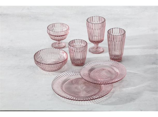 ARCHIE glasskål Ø:160mm, rosa 67,5cl Ø:160mm H:63mm